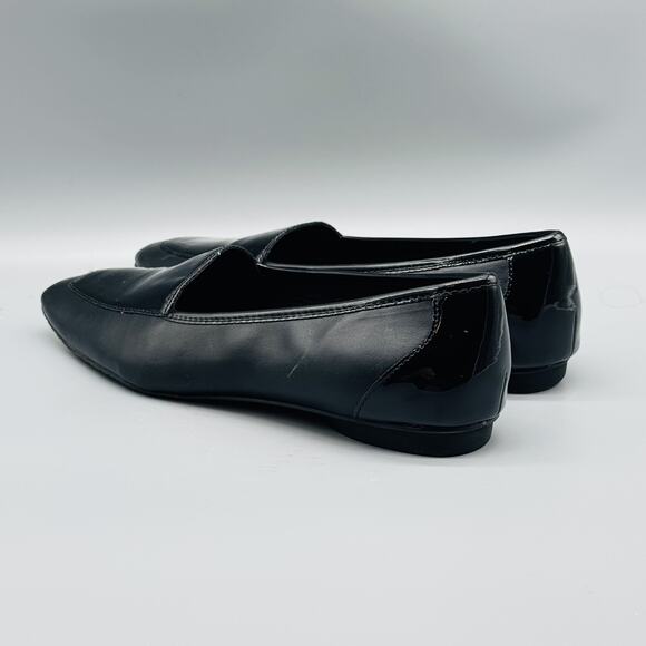 Donald Pliner Shoes Womens 8 Loafer Flats Patent Leather Comfort Work Doris - Picture 6 of 13